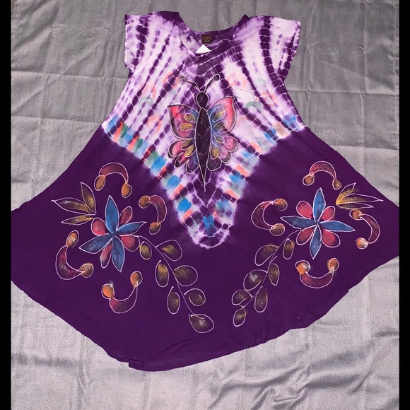 Cashewnut Dresses & Skirts - Tie-dye Butterfly Dress